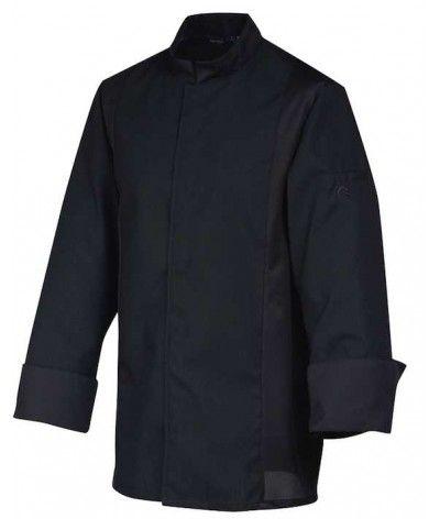 Veste cuisine Siaka noire ML
