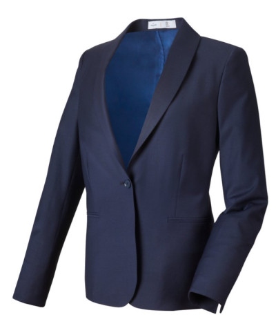 veste de service hotel femme ESTER bleu marine daniel hechter