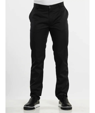 pantalon de cuisine noir pour homme NERO Chaud devant