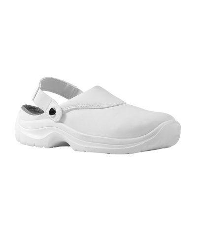 sabot ouvert chaussure de cuisine blanche nevada