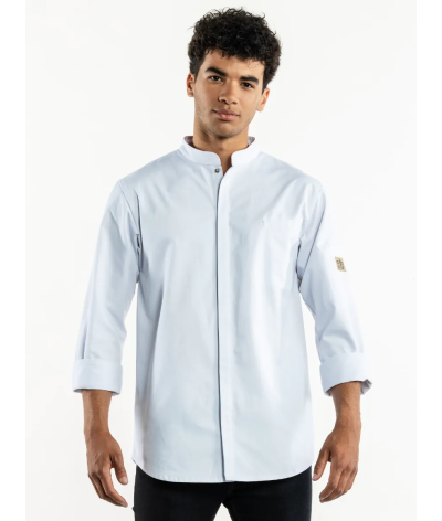 Veste de cuisine blanche Homme Eco responsable CAMBIO - Chaud Devant