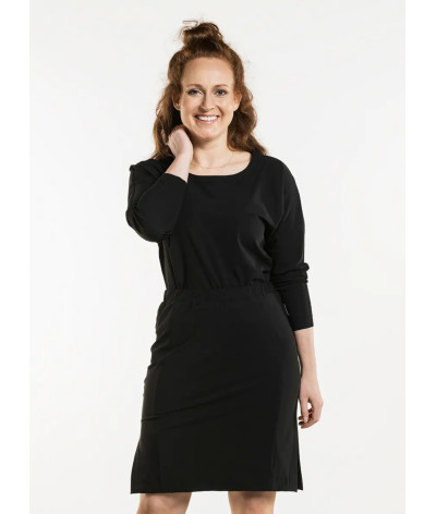 Chemiser Top noir Femme service hotellerie restauration - Chaud Devant