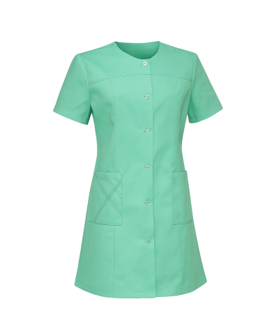 blouse médicale verte Litchi Robur