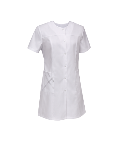 blouse medicale blanche femme pas cher