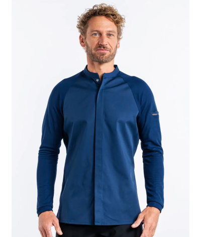 Veste de cuisine Bleu Navy Homme Fratello - Chaud devant