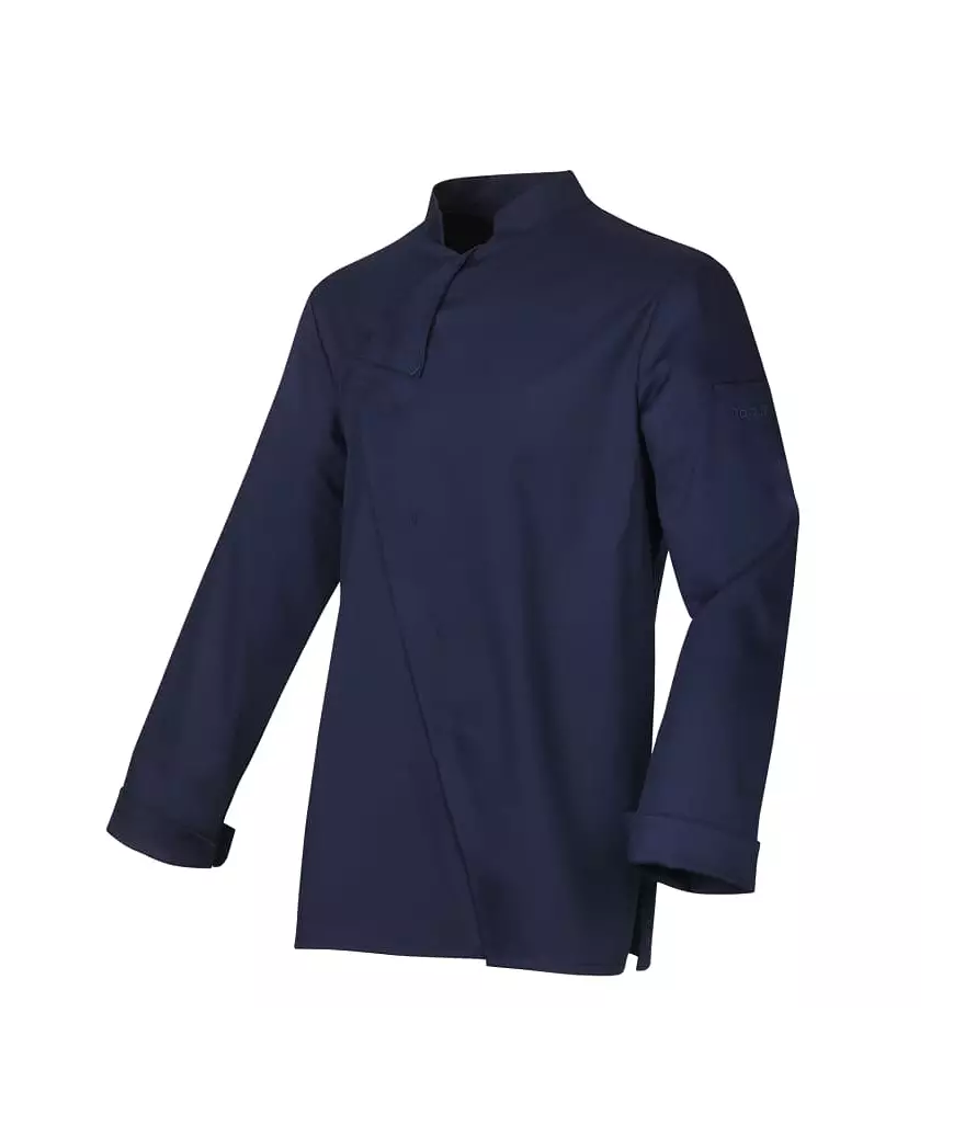 Veste de cuisine Homme Bleu marine style japonais HYKO - ROBUR
