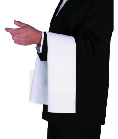 Liteau Blanc De Service Professionnel Coton Sommellerie Fidji